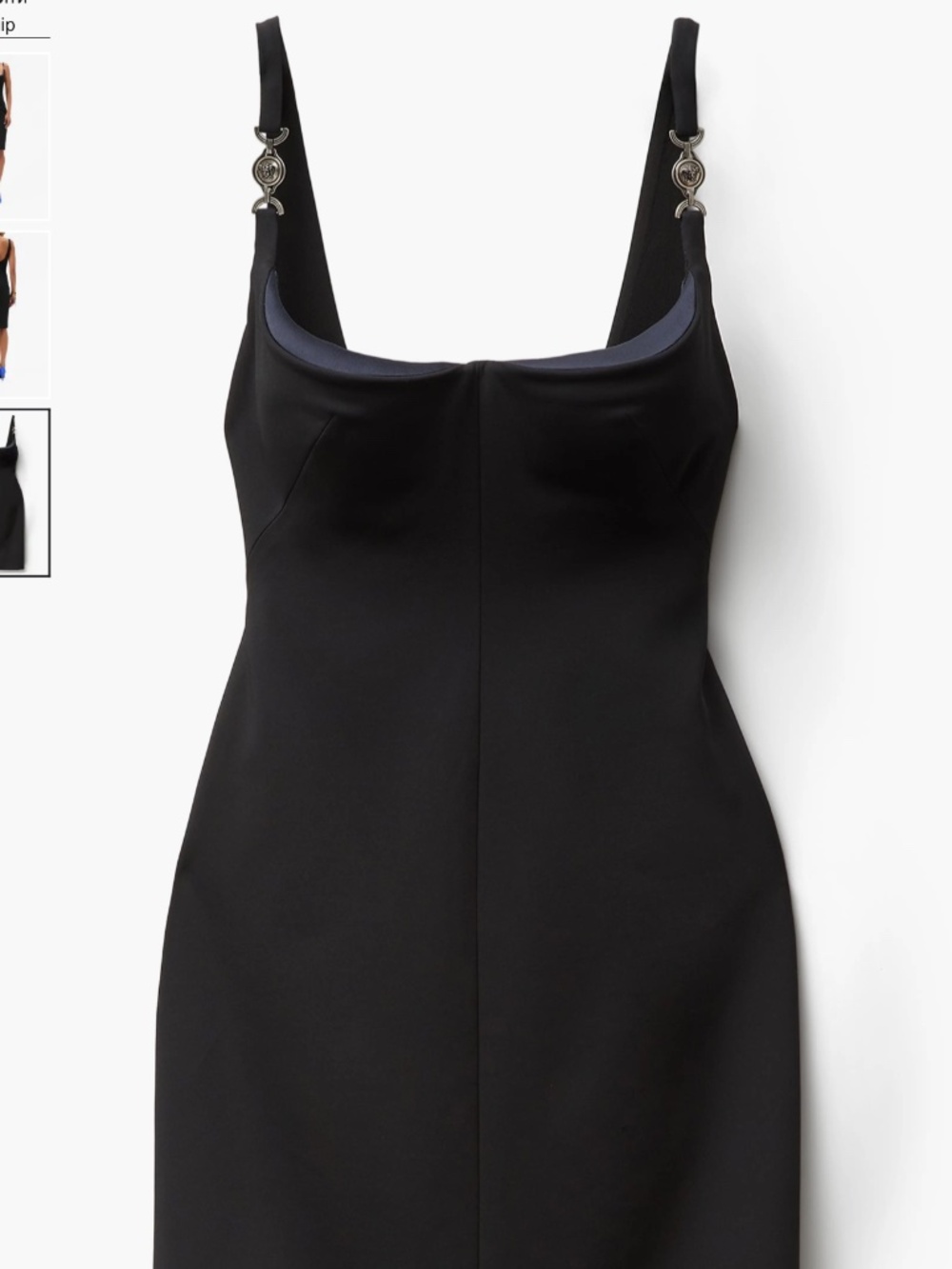 Compact Jersey Cocktail Dress Versace - Picture 3 of 14